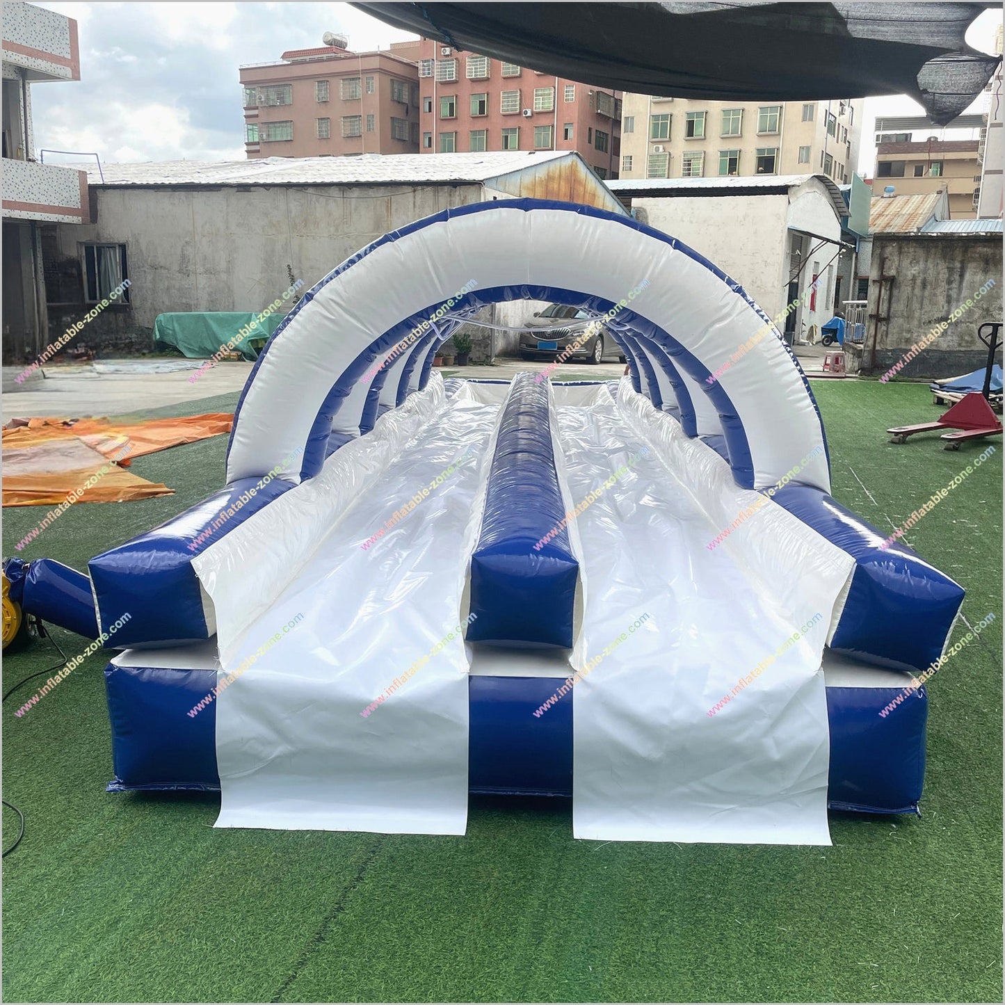 Adult Inflatable Water Slide Double Lane Slip And Slide Rentals Near Me Blow Up Water Slide Pool