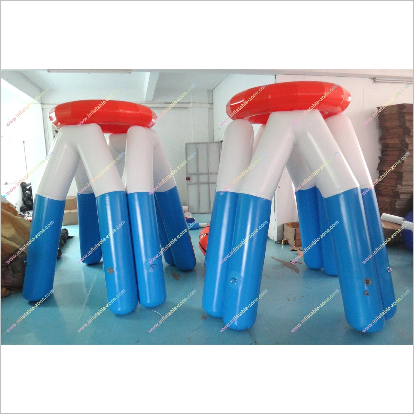 Basketball Hoop Inflatable Interactive Toys Stands Portable Shoot The Hoop Fun Basketball Game - Inflatable-Zone