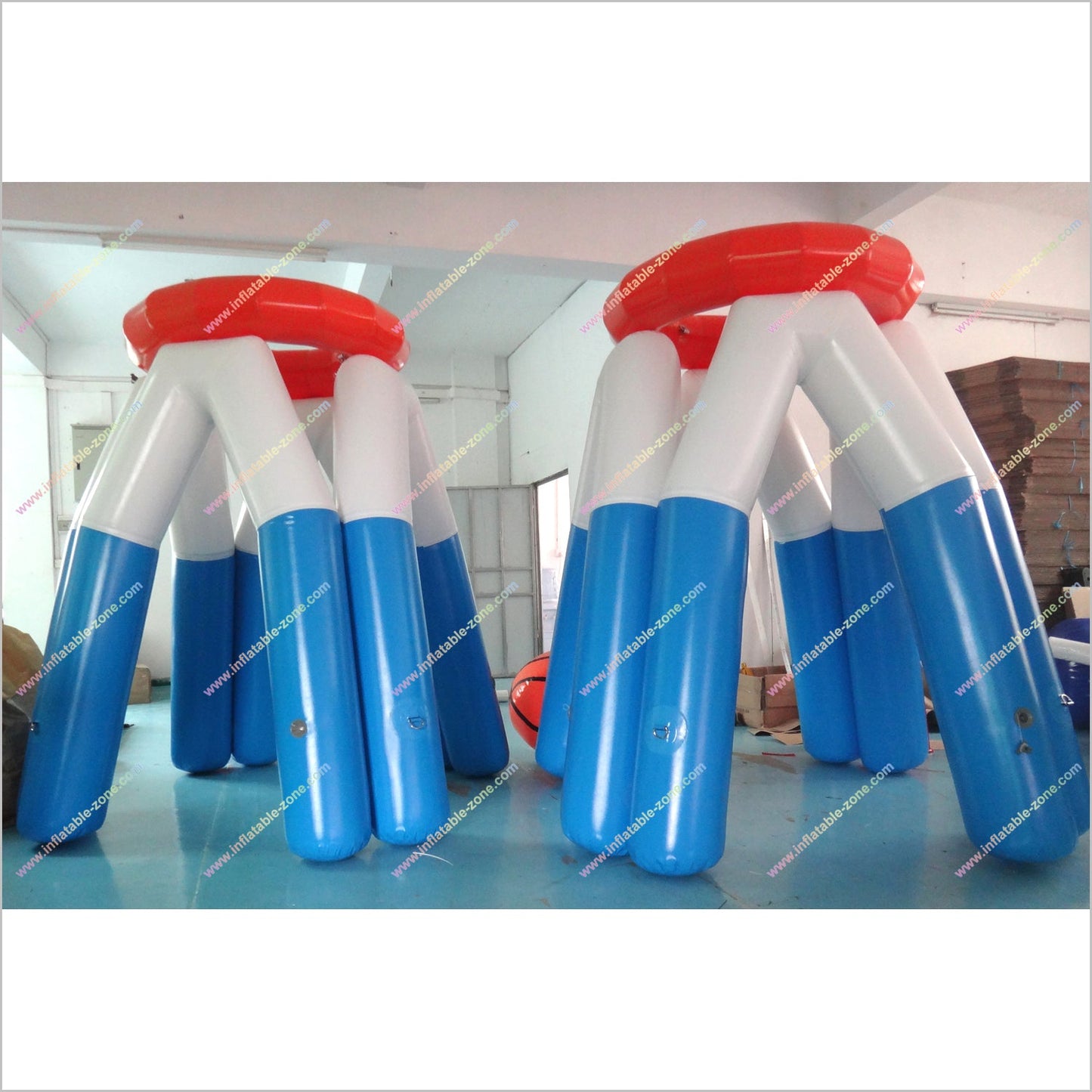 Basketball Hoop Inflatable Interactive Toys Stands Portable Shoot The Hoop Fun Basketball Game - Inflatable-Zone