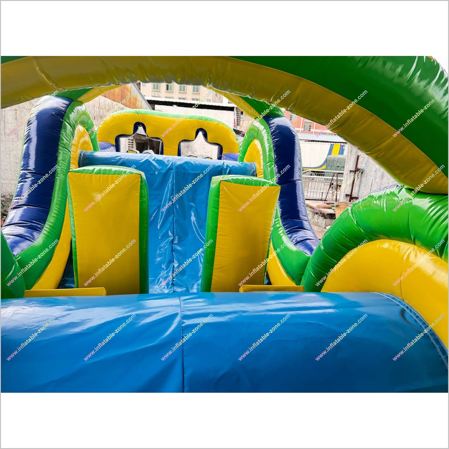Biggest Inflatable Obstacle Course Jumper Near Me Fun Run Obstacle Course Bounce House For Sale