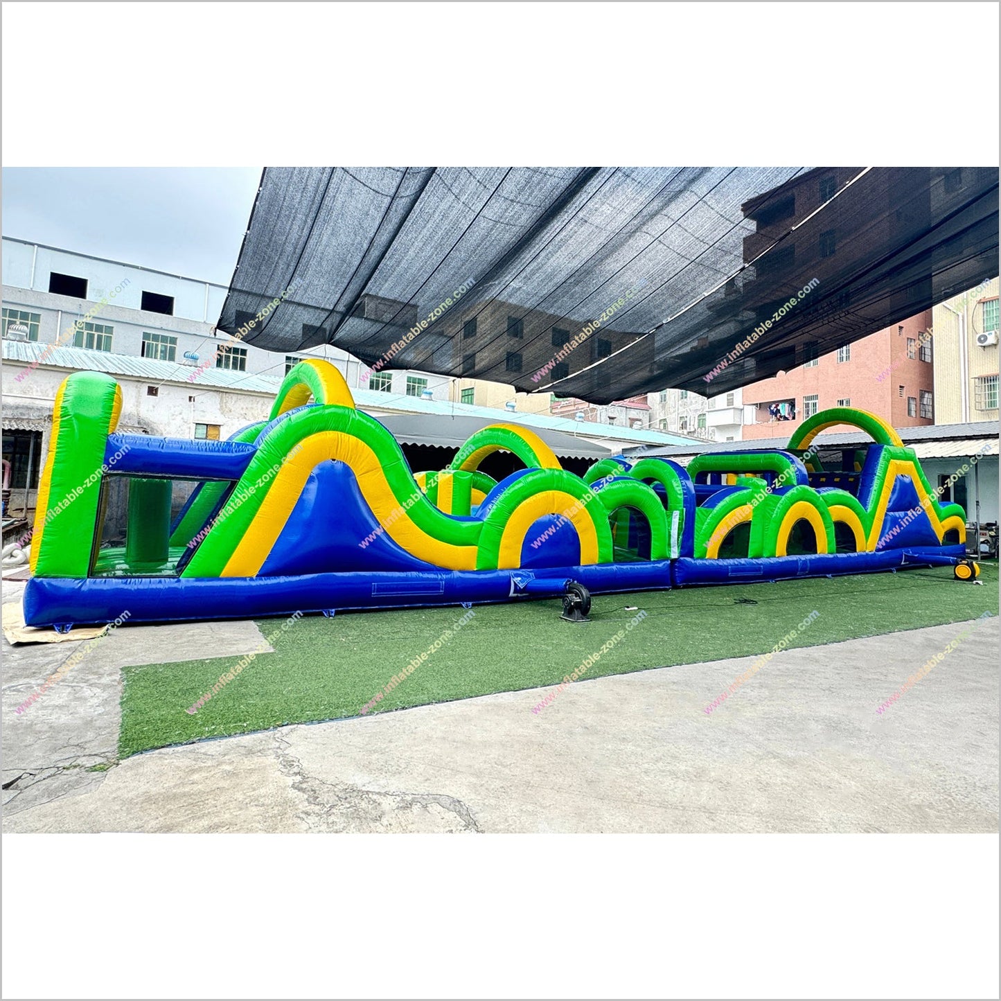 Biggest Inflatable Obstacle Course Jumper Near Me Fun Run Obstacle Course Bounce House For Sale