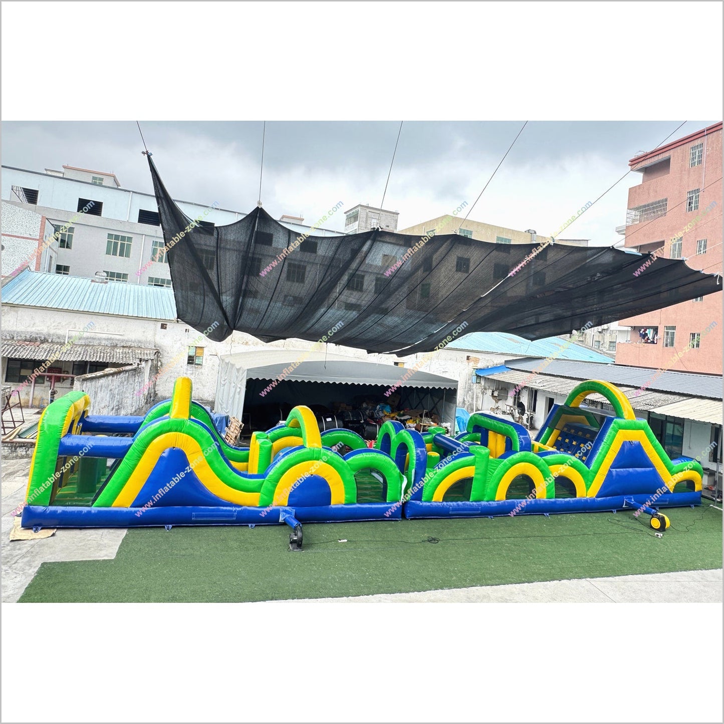 Biggest Inflatable Obstacle Course Jumper Near Me Fun Run Obstacle Course Bounce House For Sale