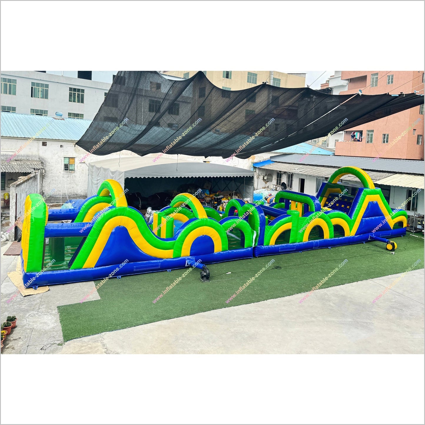 Biggest Inflatable Obstacle Course Jumper Near Me Fun Run Obstacle Course Bounce House For Sale