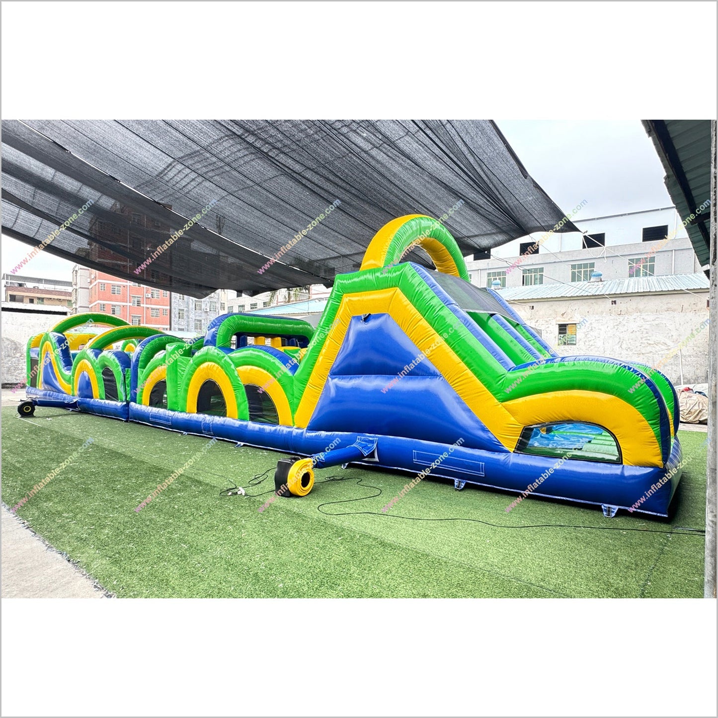 Biggest Inflatable Obstacle Course Jumper Near Me Fun Run Obstacle Course Bounce House For Sale