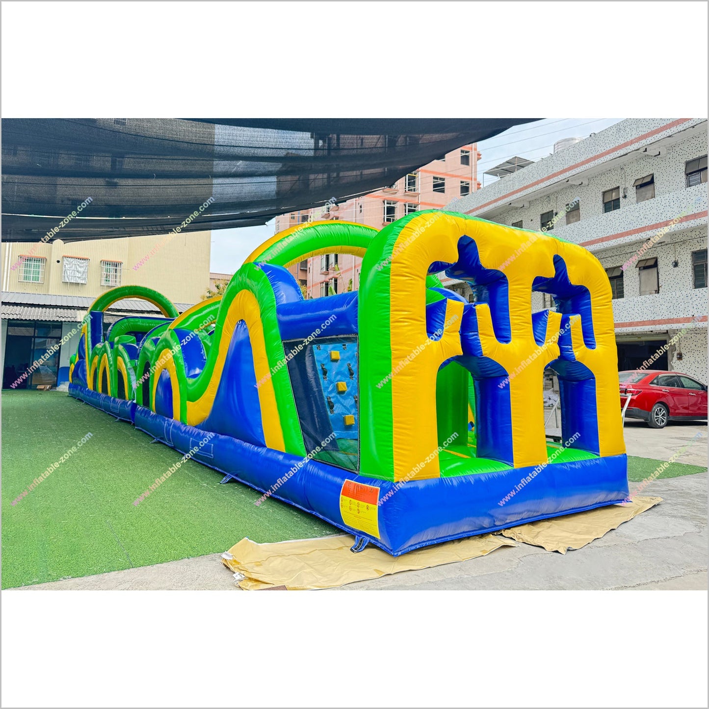 Biggest Inflatable Obstacle Course Jumper Near Me Fun Run Obstacle Course Bounce House For Sale