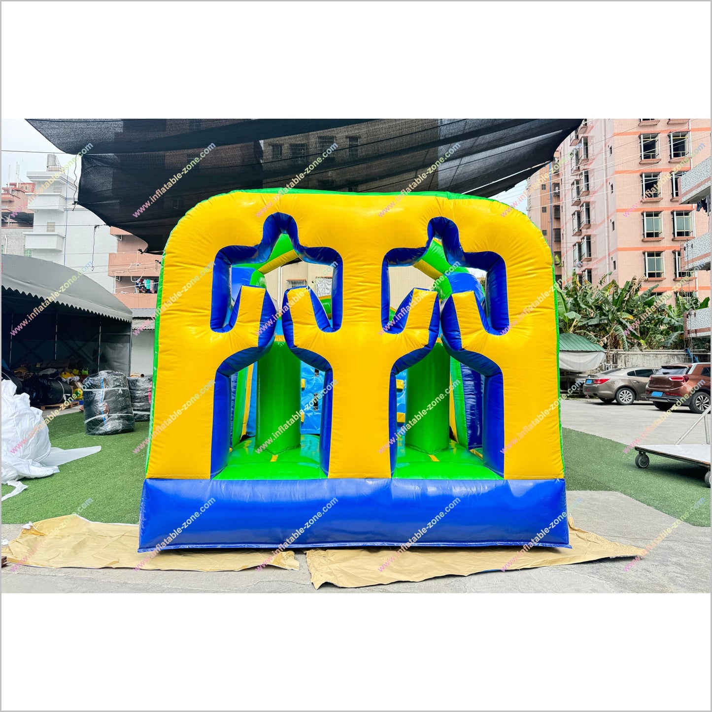 Biggest Inflatable Obstacle Course Jumper Near Me Fun Run Obstacle Course Bounce House For Sale