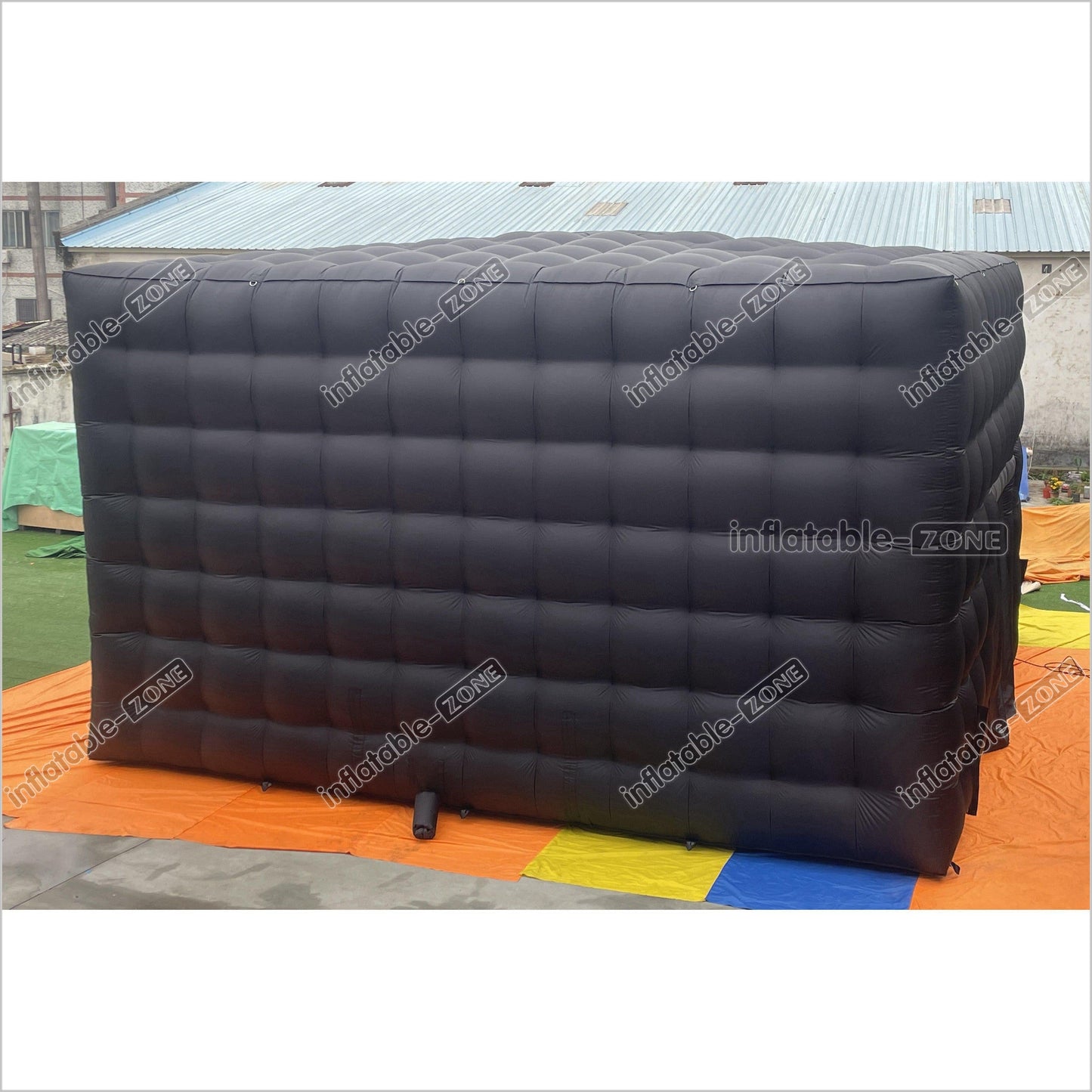 Black Inflatable Night Club Large Inflatable Party Tent Waterproof Nightclub House Disco Tent For Outdoor Wedding - Inflatable-Zone