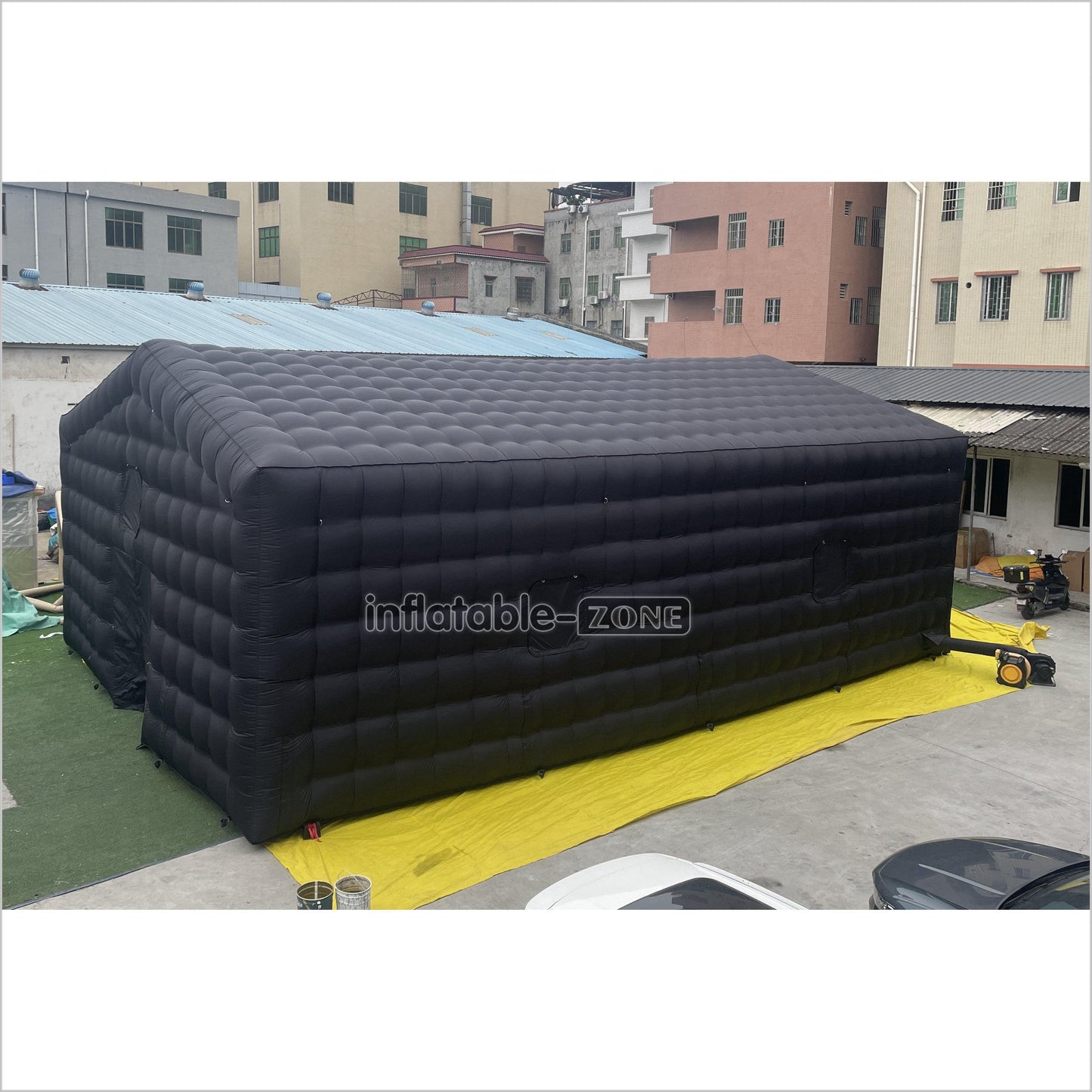 Backyard Large Black Inflatable Nightclub Wedding Tent Inflatable Party Tent For Outdoor Event - Inflatable-Zone
