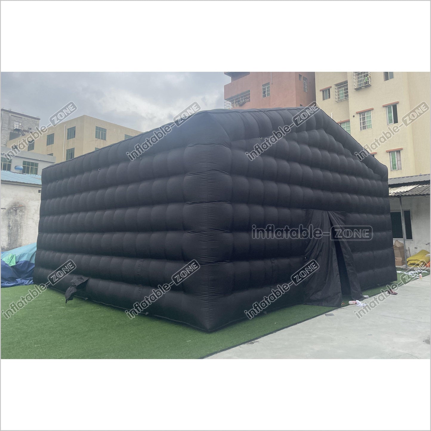 Backyard Large Black Inflatable Nightclub Wedding Tent Inflatable Disco Party Tent House Blow Up Nightclub - Inflatable-Zone