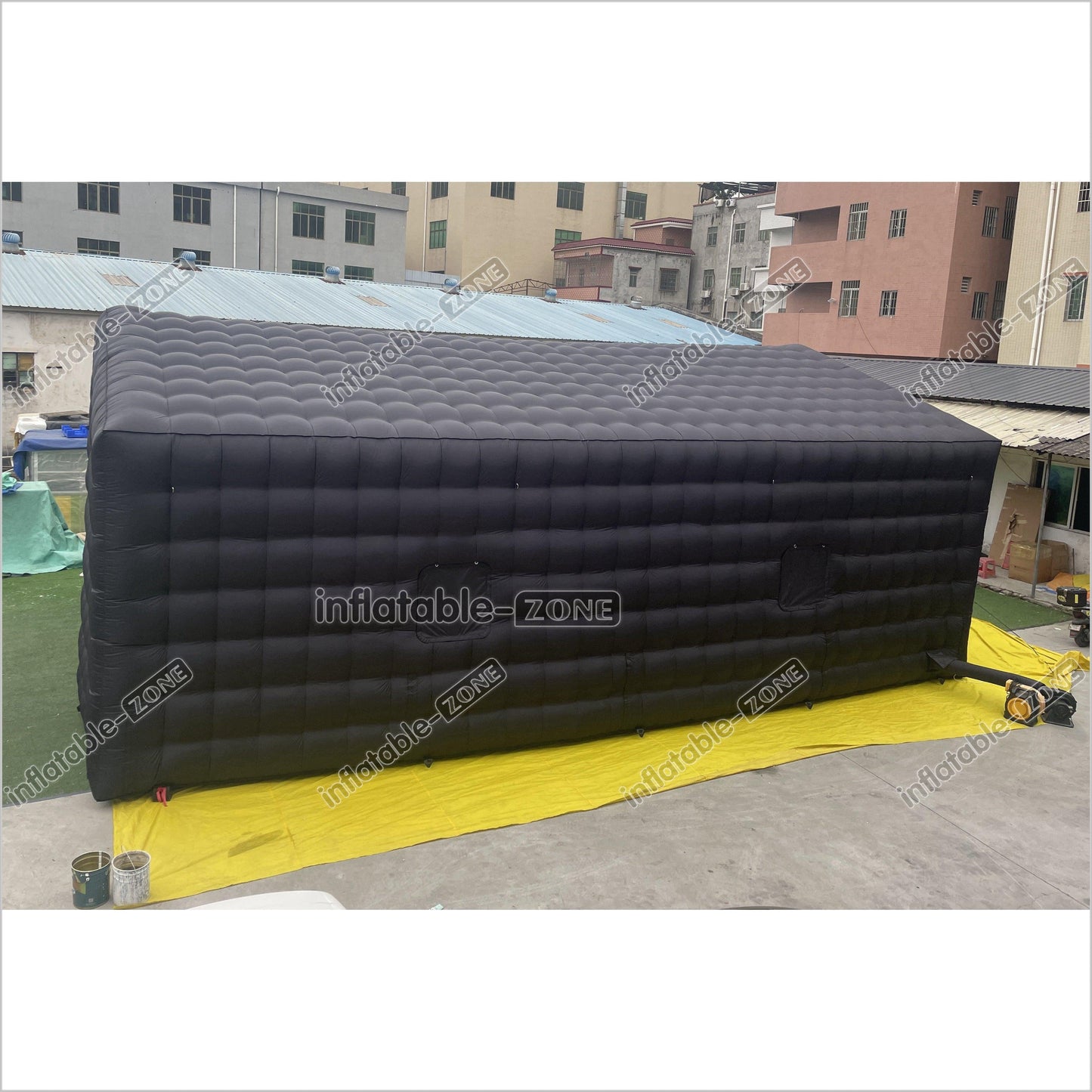 Backyard Large Black Inflatable Nightclub Wedding Tent Inflatable Party Tent For Outdoor Event - Inflatable-Zone