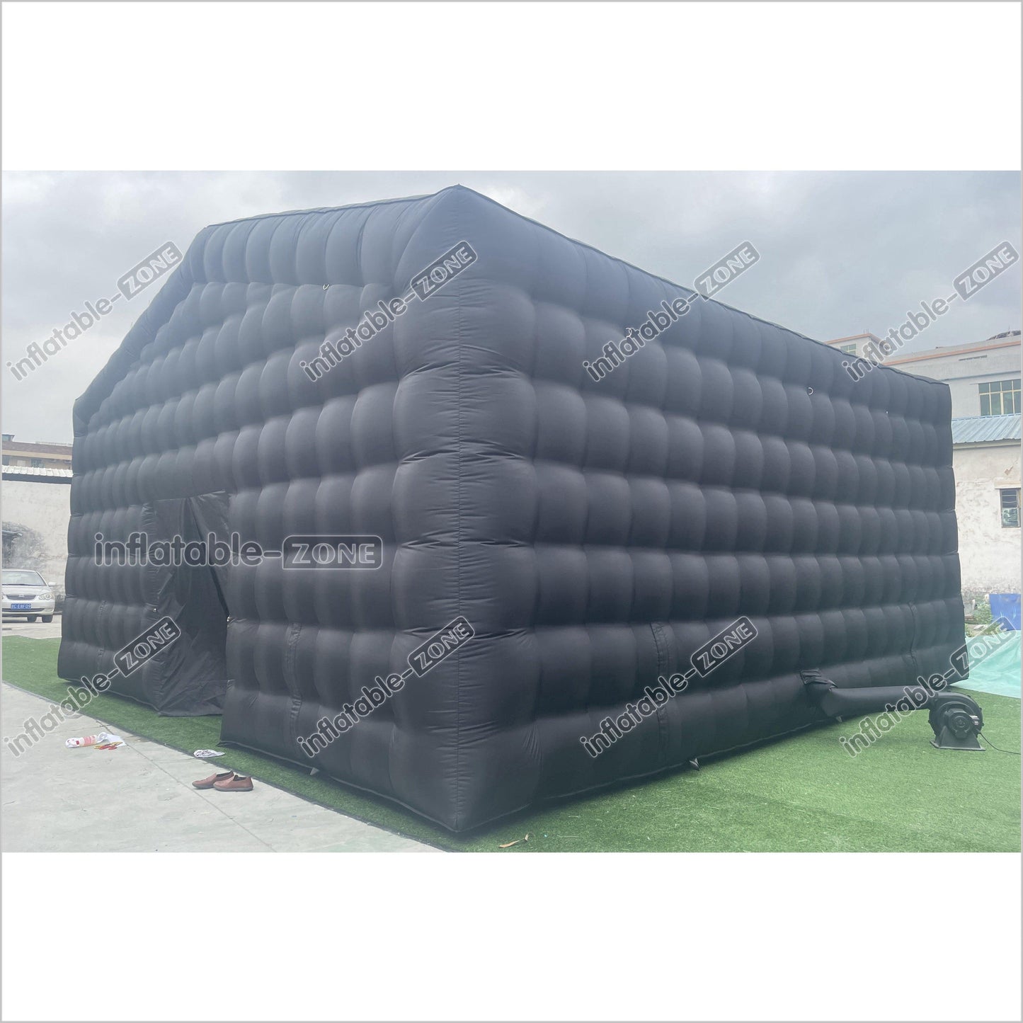 Backyard Large Black Inflatable Nightclub Wedding Tent Inflatable Disco Party Tent House Blow Up Nightclub - Inflatable-Zone