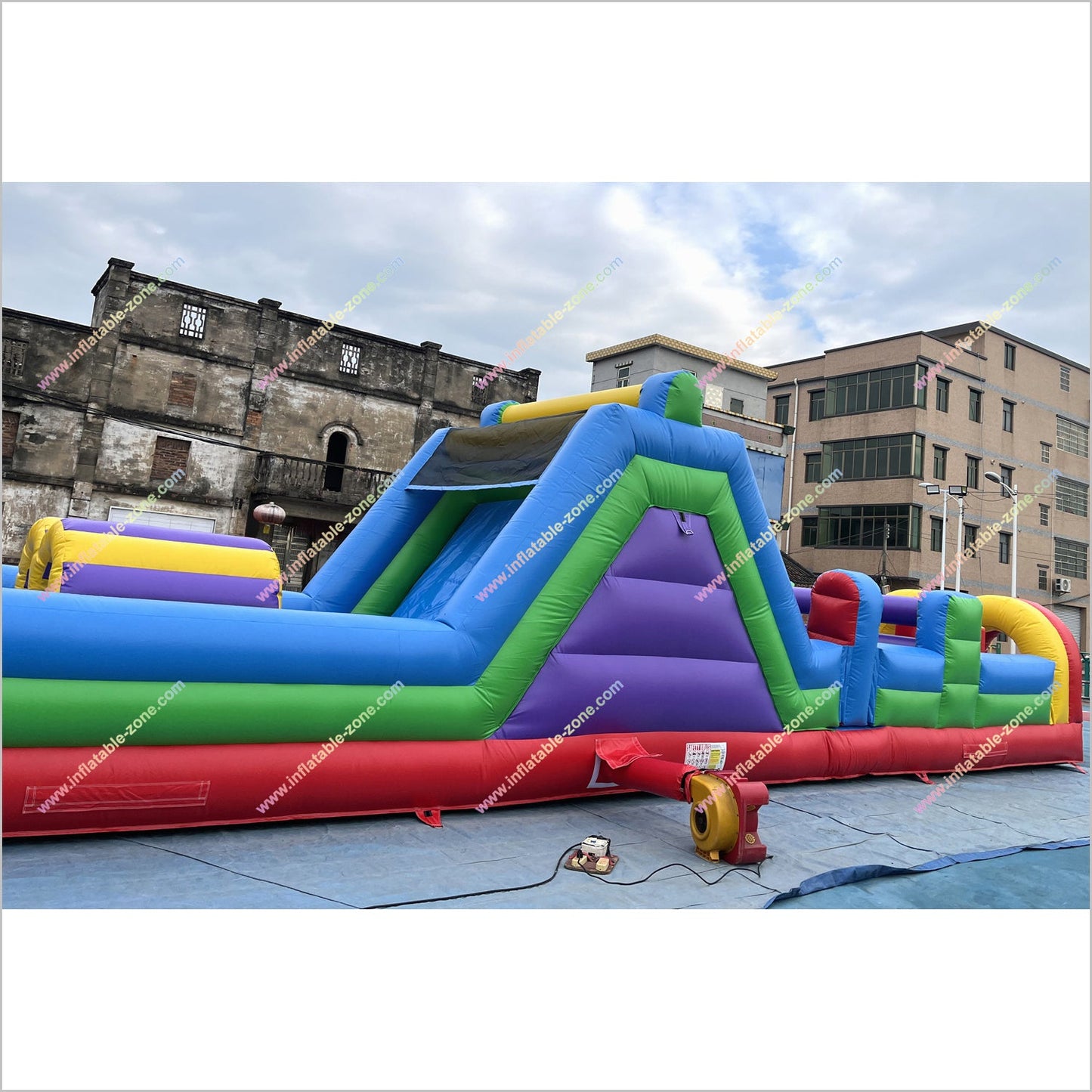 Best Amusement Parks Buy Inflatable Obstacle Course Extreme Game Obstacle Course Bounce House For Rent - Inflatable-Zone