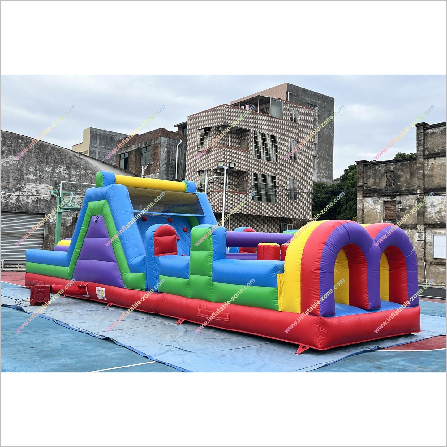 Best Amusement Parks Buy Inflatable Obstacle Course Extreme Game Obstacle Course Bounce House For Rent - Inflatable-Zone