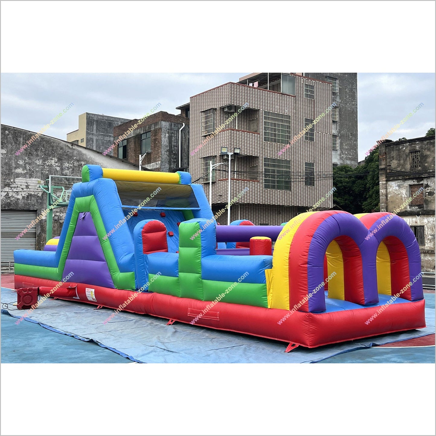 Best Amusement Parks Buy Inflatable Obstacle Course Extreme Game Obstacle Course Bounce House For Rent - Inflatable-Zone