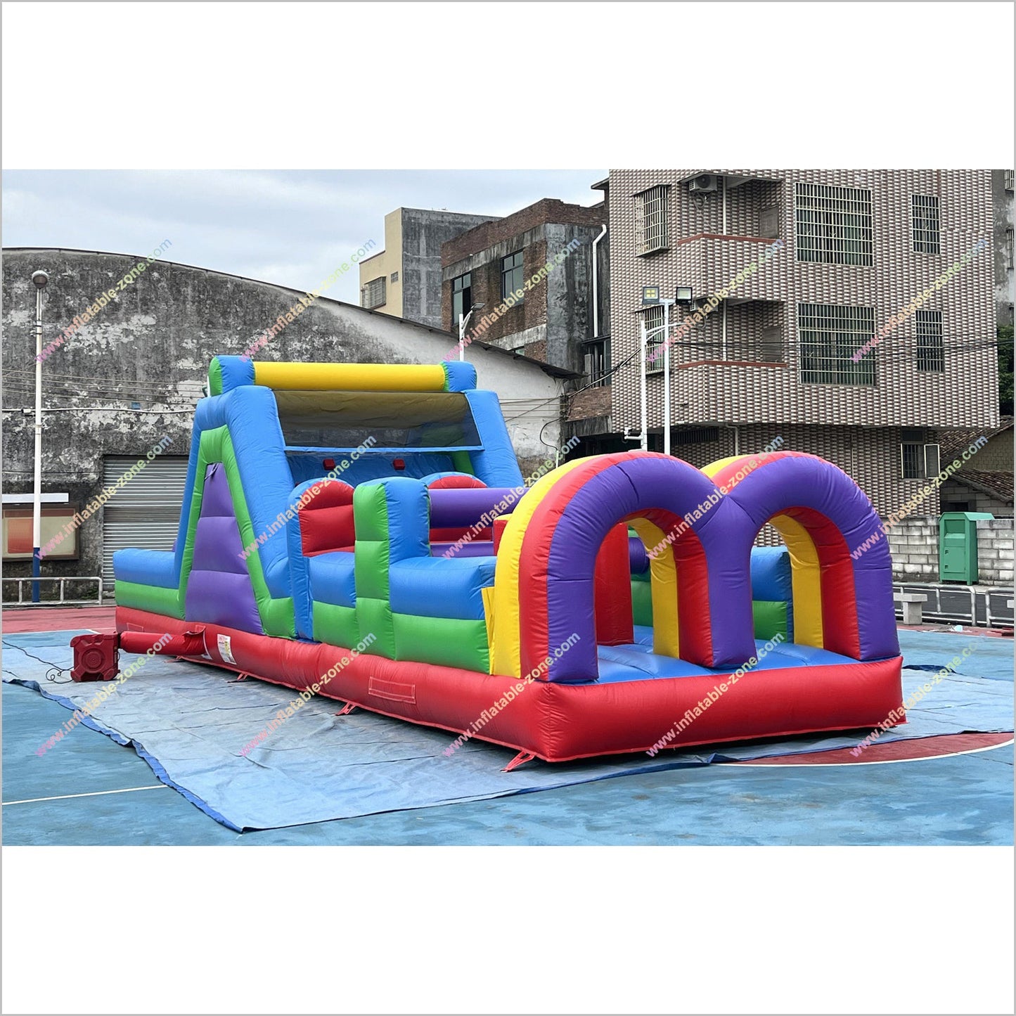 Best Amusement Parks Buy Inflatable Obstacle Course Extreme Game Obstacle Course Bounce House For Rent - Inflatable-Zone
