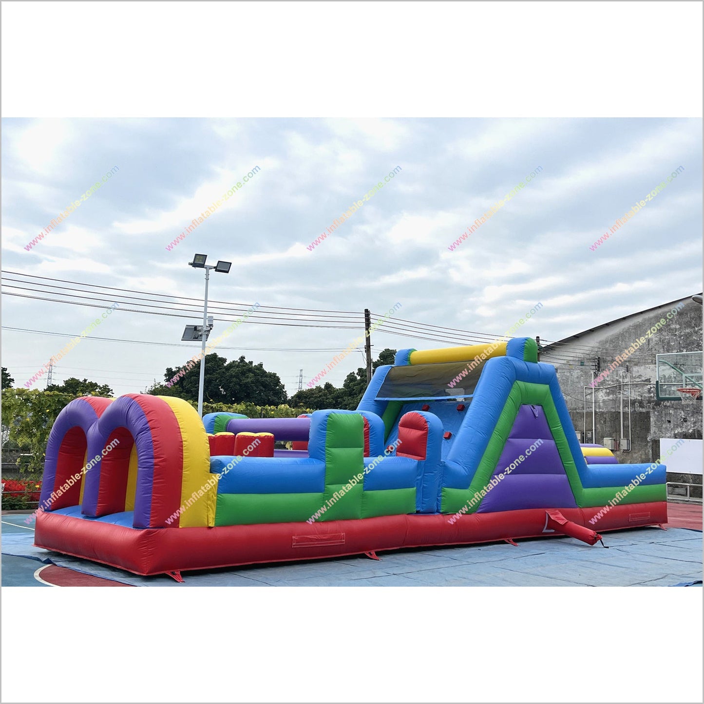 Best Amusement Parks Buy Inflatable Obstacle Course Extreme Game Obstacle Course Bounce House For Rent - Inflatable-Zone