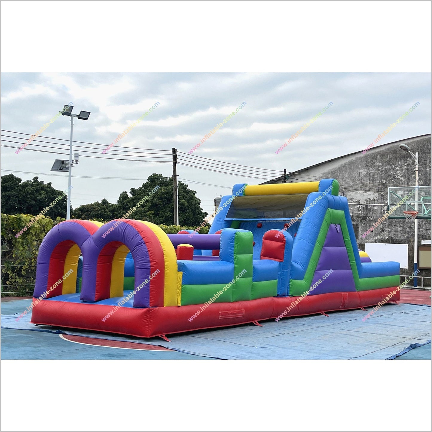 Best Amusement Parks Buy Inflatable Obstacle Course Extreme Game Obstacle Course Bounce House For Rent - Inflatable-Zone