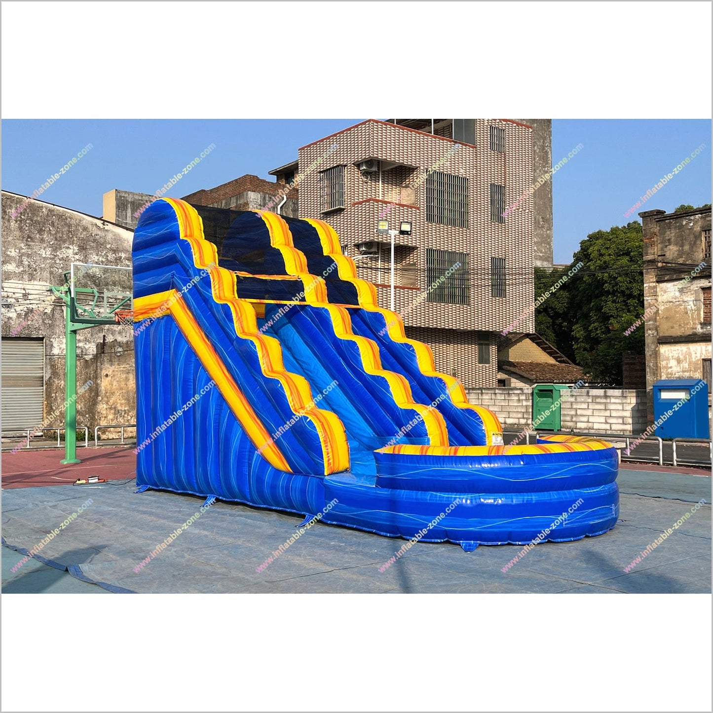 Childrens Inflatable Water Slide Commercial Play Area Equipment Melting Arctic Water Slide Pool Near Me - Inflatable-Zone