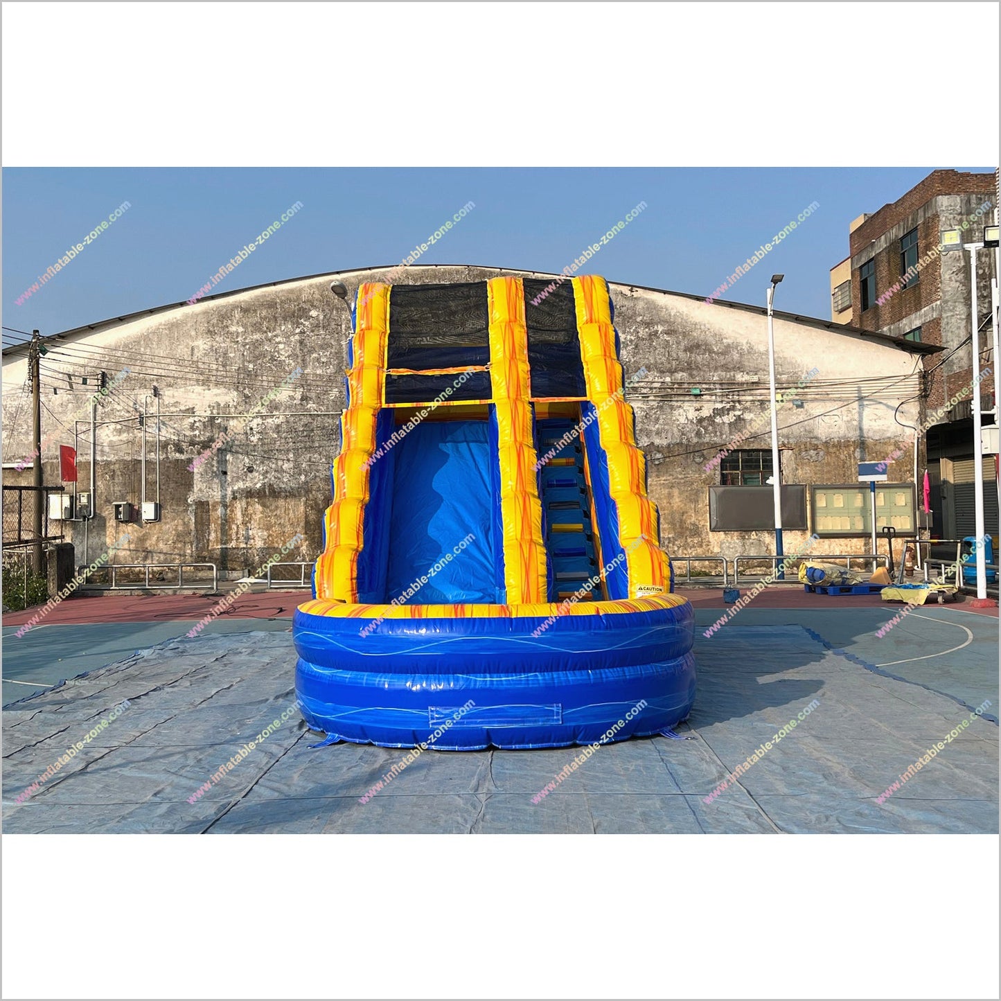 Childrens Inflatable Water Slide Commercial Play Area Equipment Melting Arctic Water Slide Pool Near Me - Inflatable-Zone