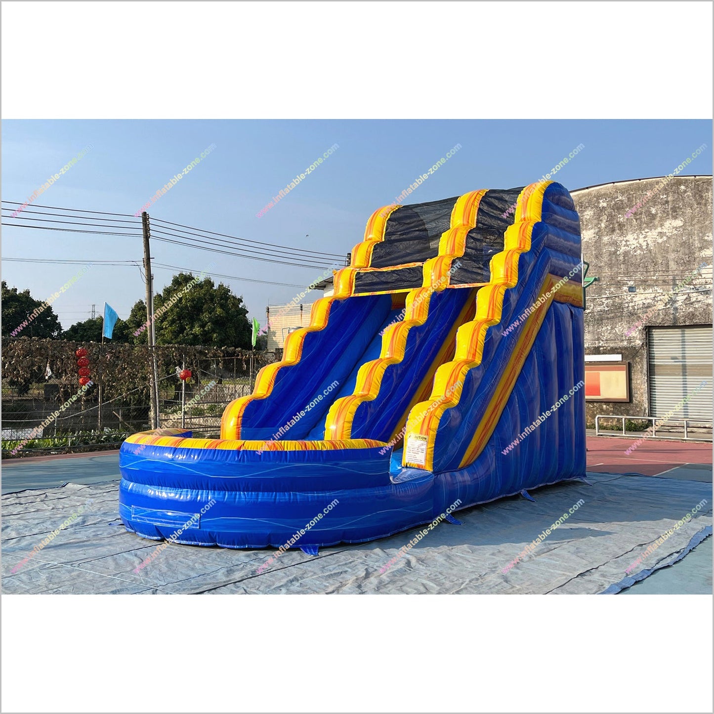 Childrens Inflatable Water Slide Commercial Play Area Equipment Melting Arctic Water Slide Pool Near Me - Inflatable-Zone