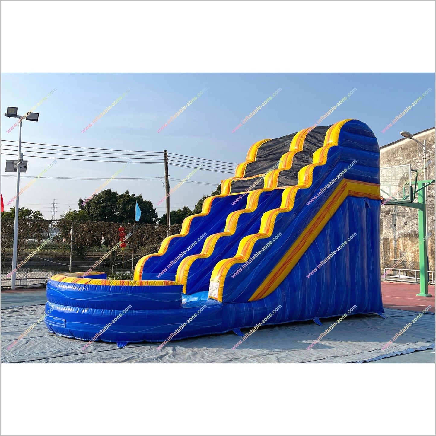 Childrens Inflatable Water Slide Commercial Play Area Equipment Melting Arctic Water Slide Pool Near Me - Inflatable-Zone
