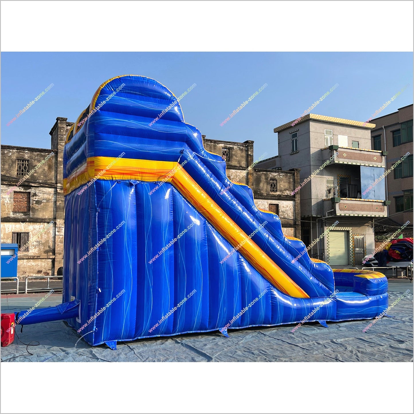 Childrens Inflatable Water Slide Commercial Play Area Equipment Melting Arctic Water Slide Pool Near Me - Inflatable-Zone