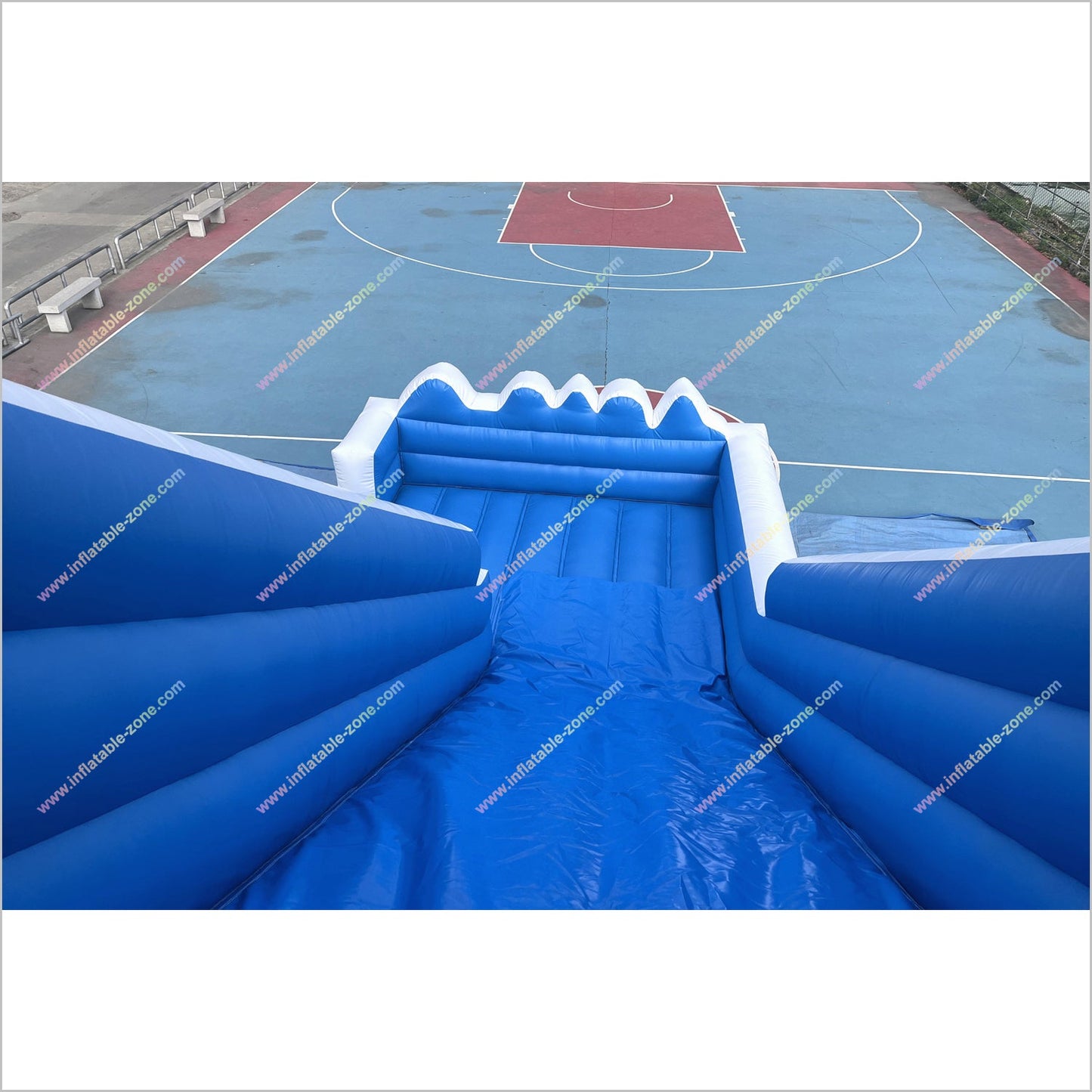 Christmas Slide Outdoor Inflatable Playground Jumper Rentals Near Me Best Adults Giant Inflatable Slide For Sale - Inflatable-Zone