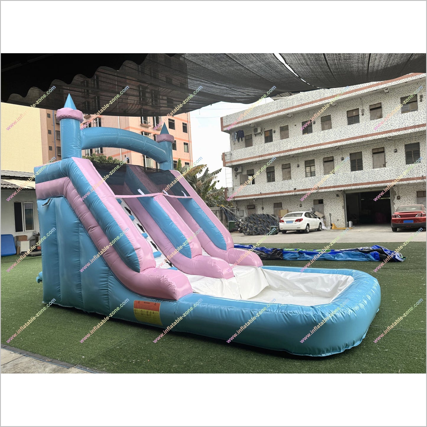 Commercial Blow Up Water Slide Inflatables Hire Bouncy Castle Playground Backyard Water Slide For Pool