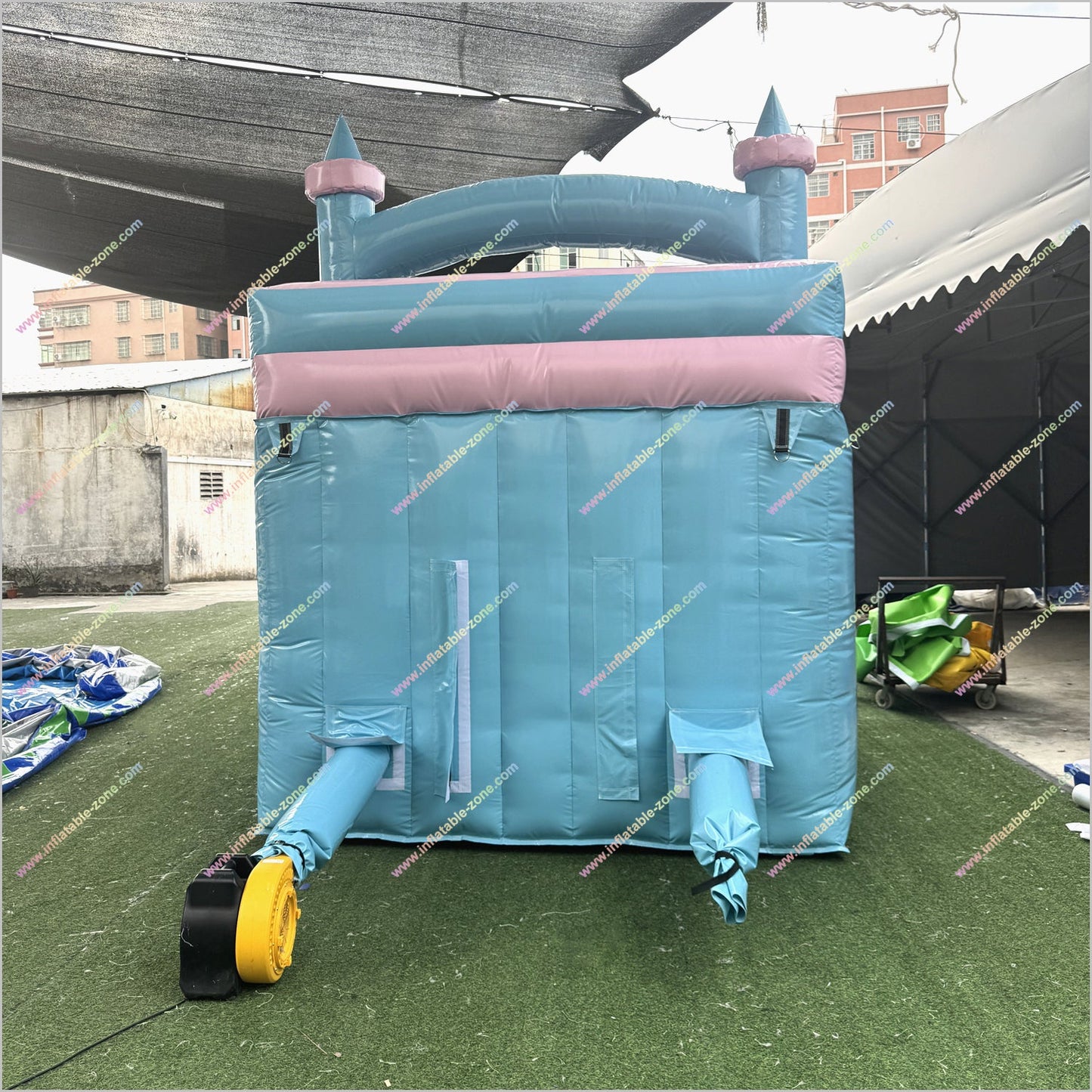 Commercial Blow Up Water Slide Inflatables Hire Bouncy Castle Playground Backyard Water Slide For Pool