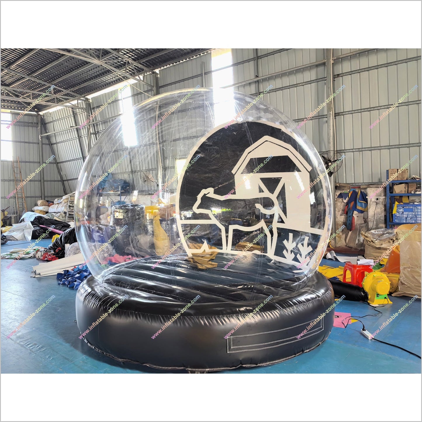 Custom Made Snow Globe Indoor Inflatable Playground Unusual Snow Globes Photo Booth Business - Inflatable-Zone