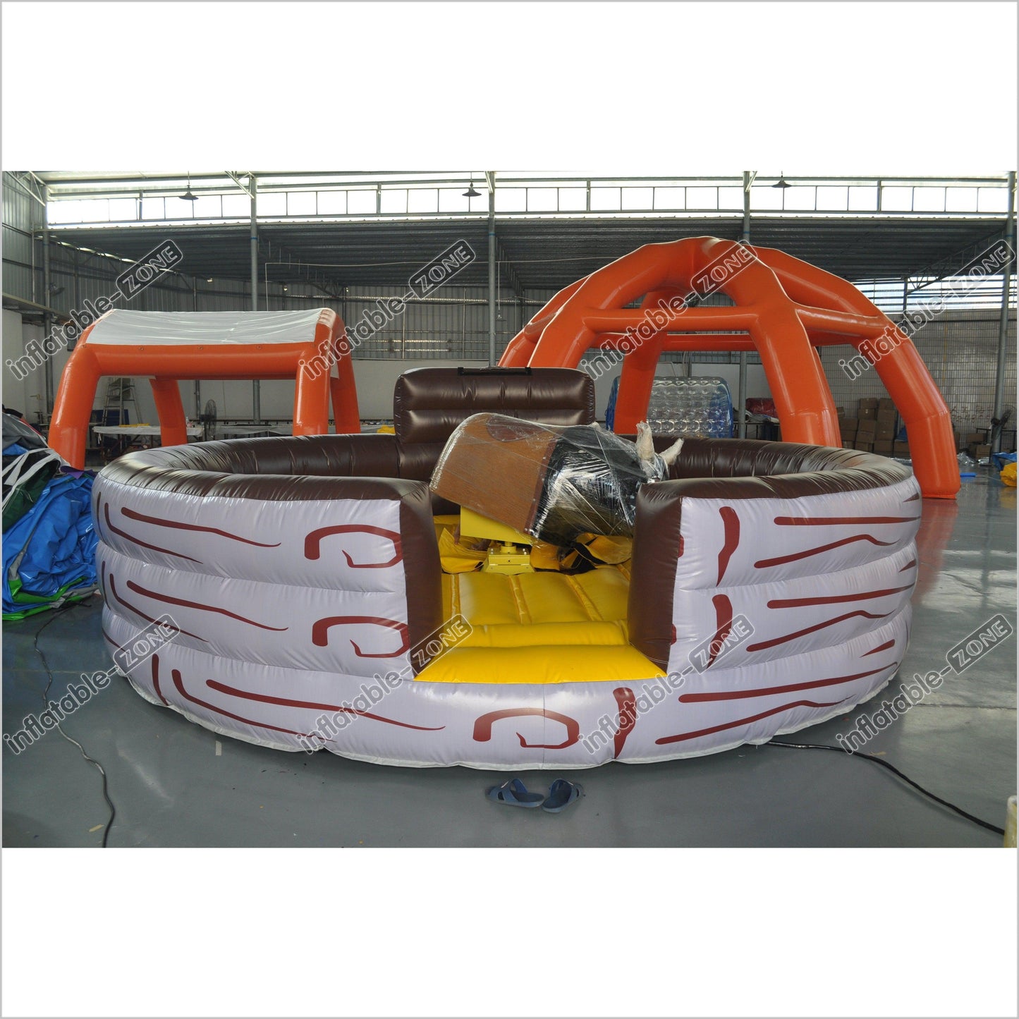 Amusement Park Inflatable Mechanical Bull Electric Rodeo Mech Bull Inflatable Mechanical Bull Riding - Inflatable-Zone