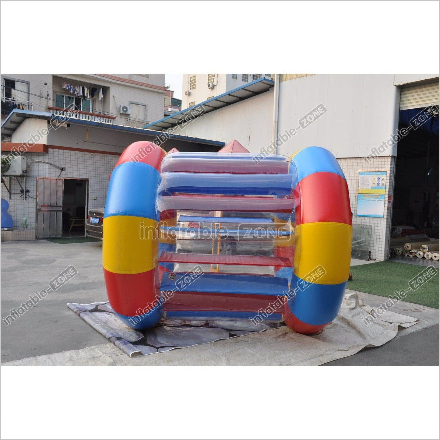 Colorful Inflatable Water Roller Water Drum Roller Water Roller Barrel - Inflatable-Zone
