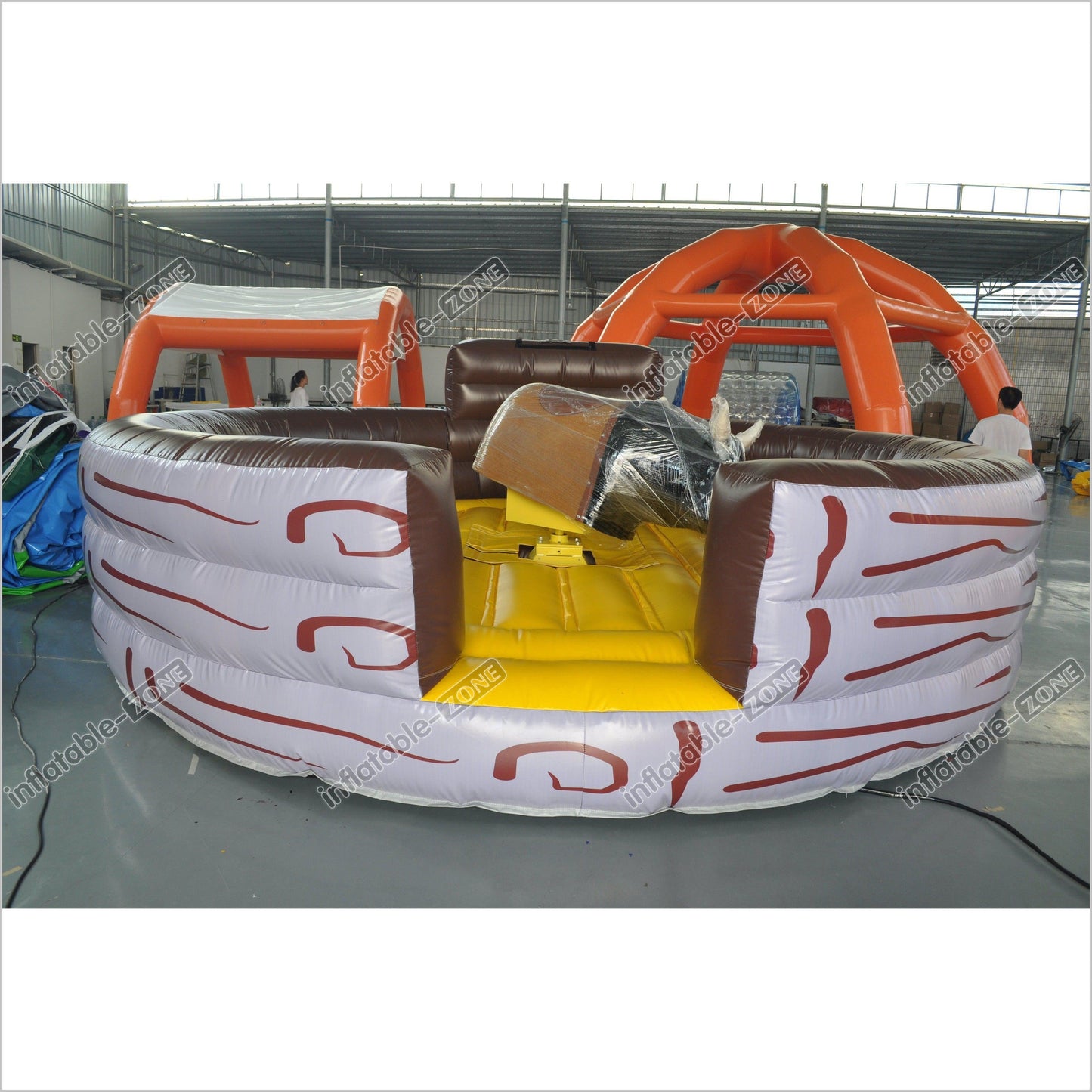 Amusement Park Inflatable Mechanical Bull Electric Rodeo Mech Bull Inflatable Mechanical Bull Riding - Inflatable-Zone
