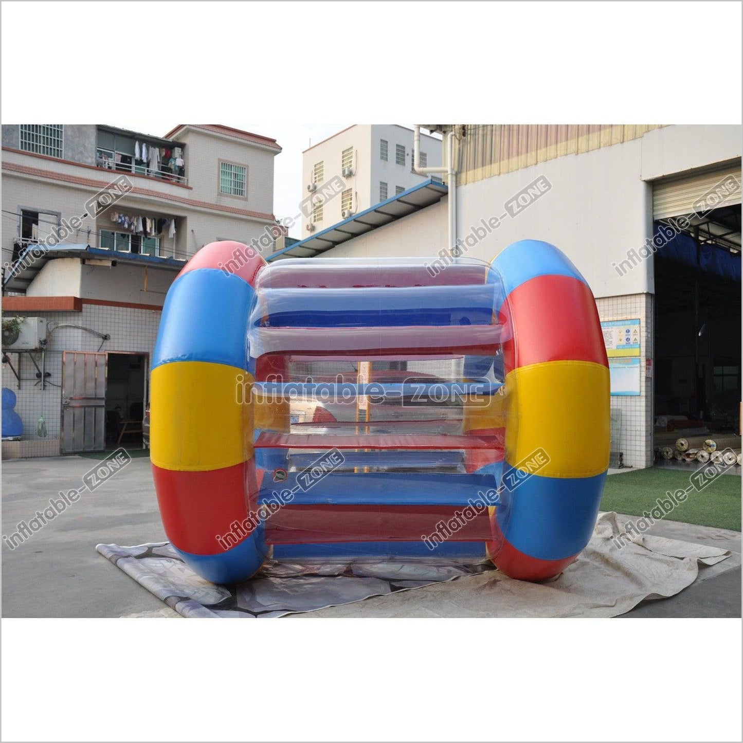 Colorful Inflatable Water Roller Water Drum Roller Water Roller Barrel - Inflatable-Zone