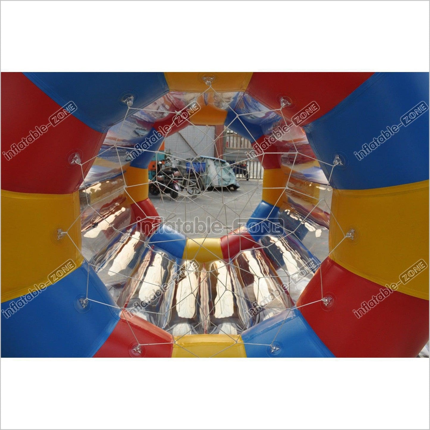 Colorful Inflatable Water Roller Water Drum Roller Water Roller Barrel - Inflatable-Zone