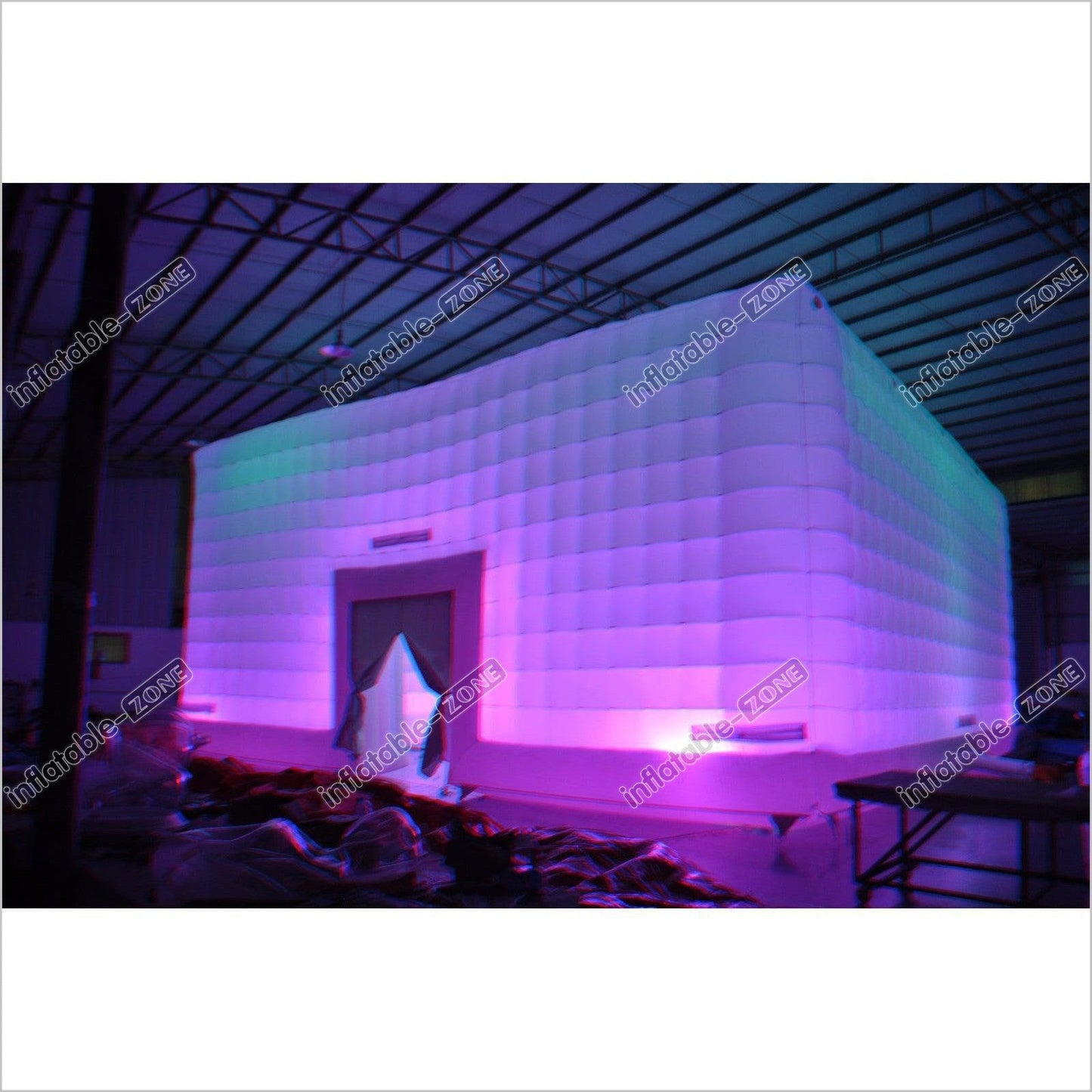 Led Light Inflatable Nightclub Inflatable Discos Tent Club Nightclub Bouncy Castle - Inflatable-Zone