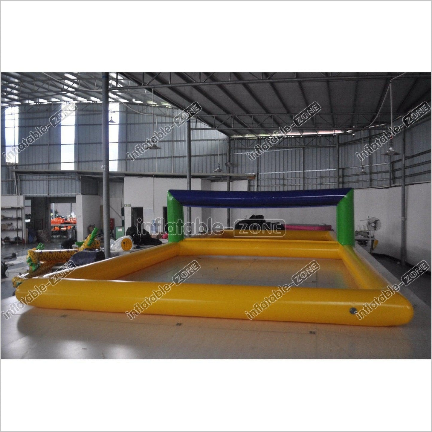 Inflatable Volleyball Court Pool Inflatable Water Volleyball Floating Court - Inflatable-Zone