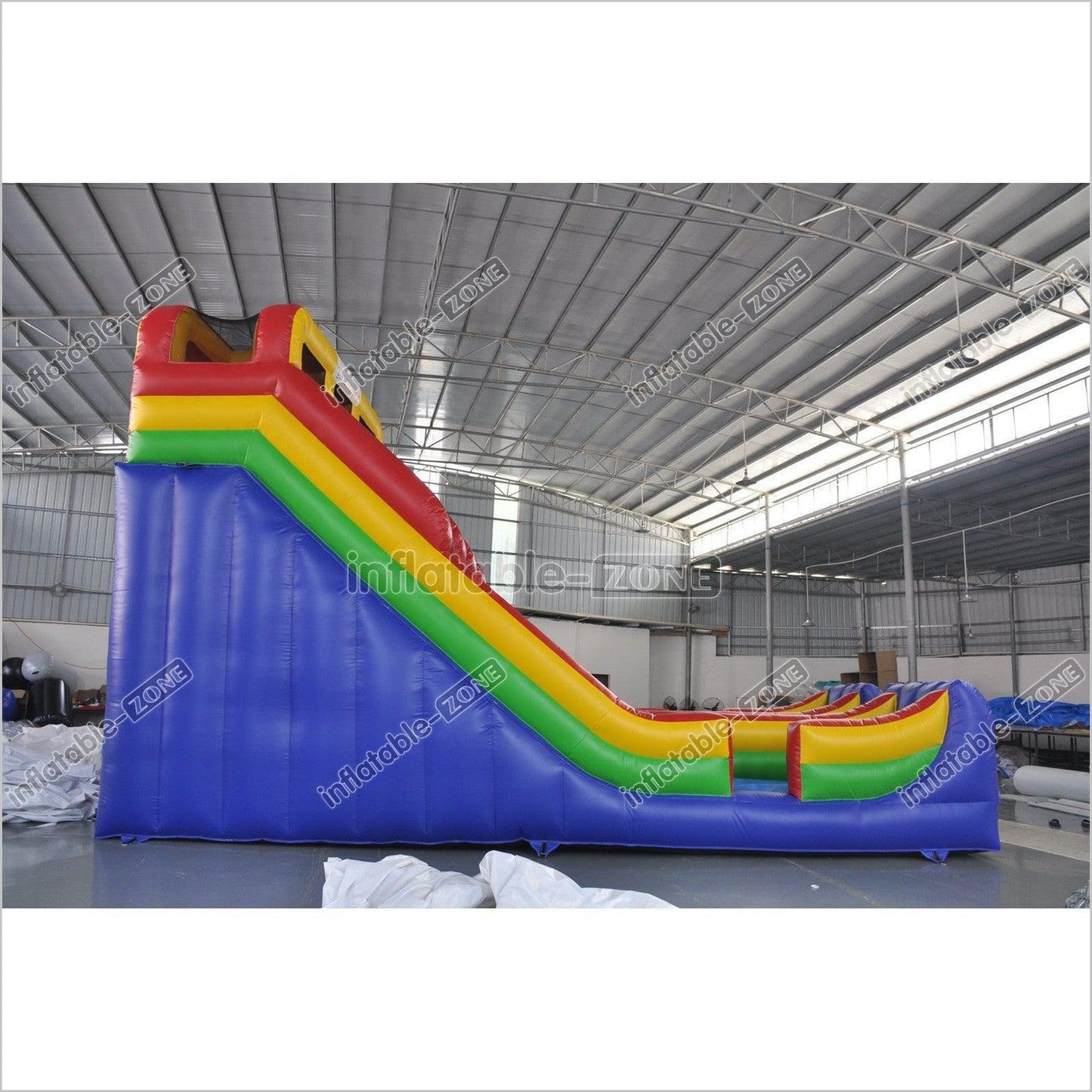 Inflatable Dry Slide Colorful Blow Up Slip And Slide - Inflatable-Zone
