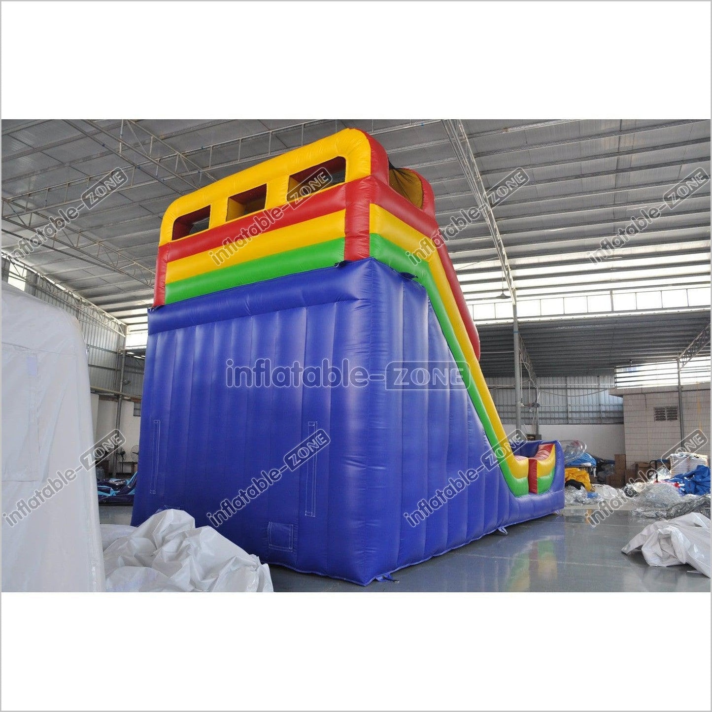 Inflatable Dry Slide Colorful Blow Up Slip And Slide - Inflatable-Zone