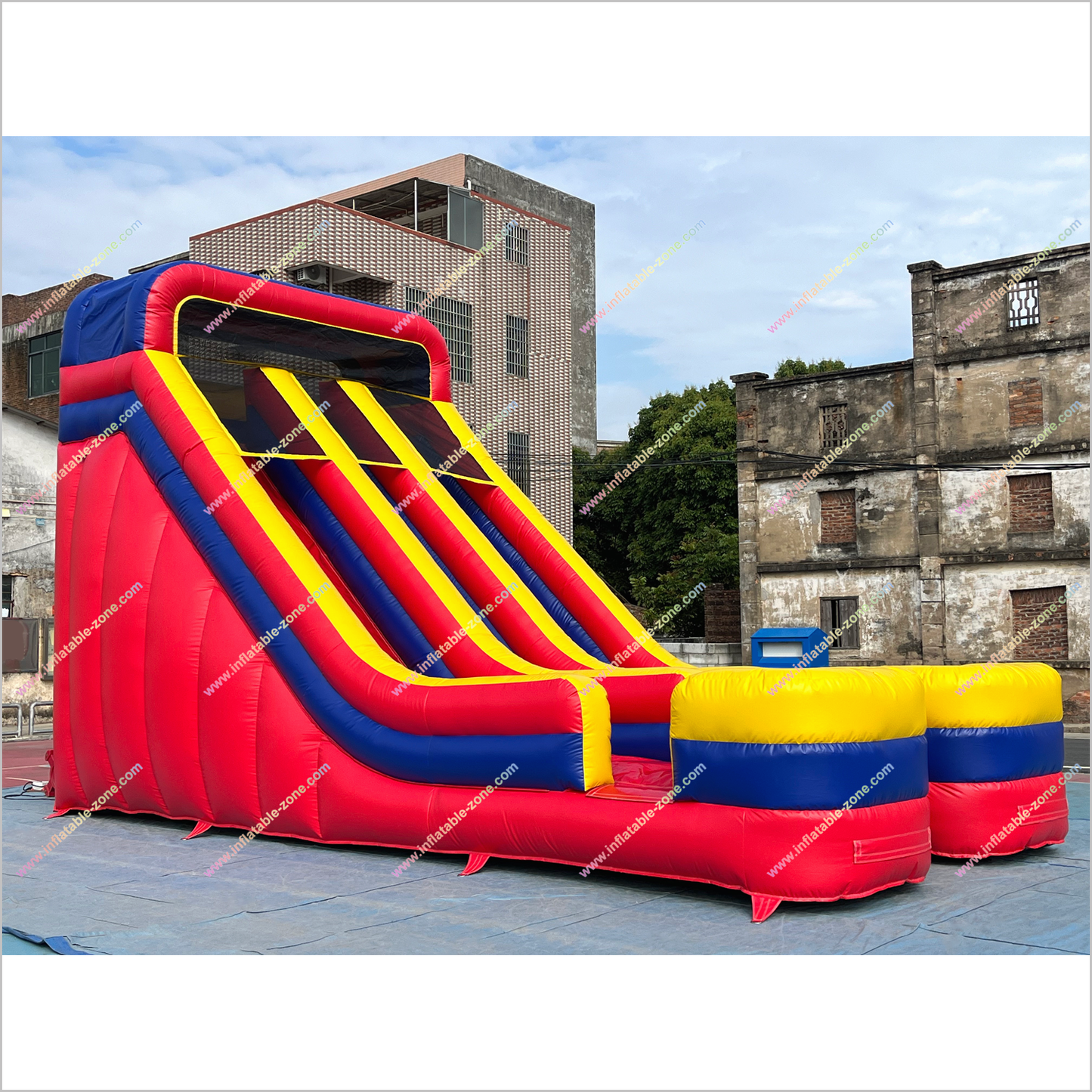 Double Lane Inflatable Slide Best Commercial Playground Equipment Big Inflatable Slides For Rent - Inflatable-Zone