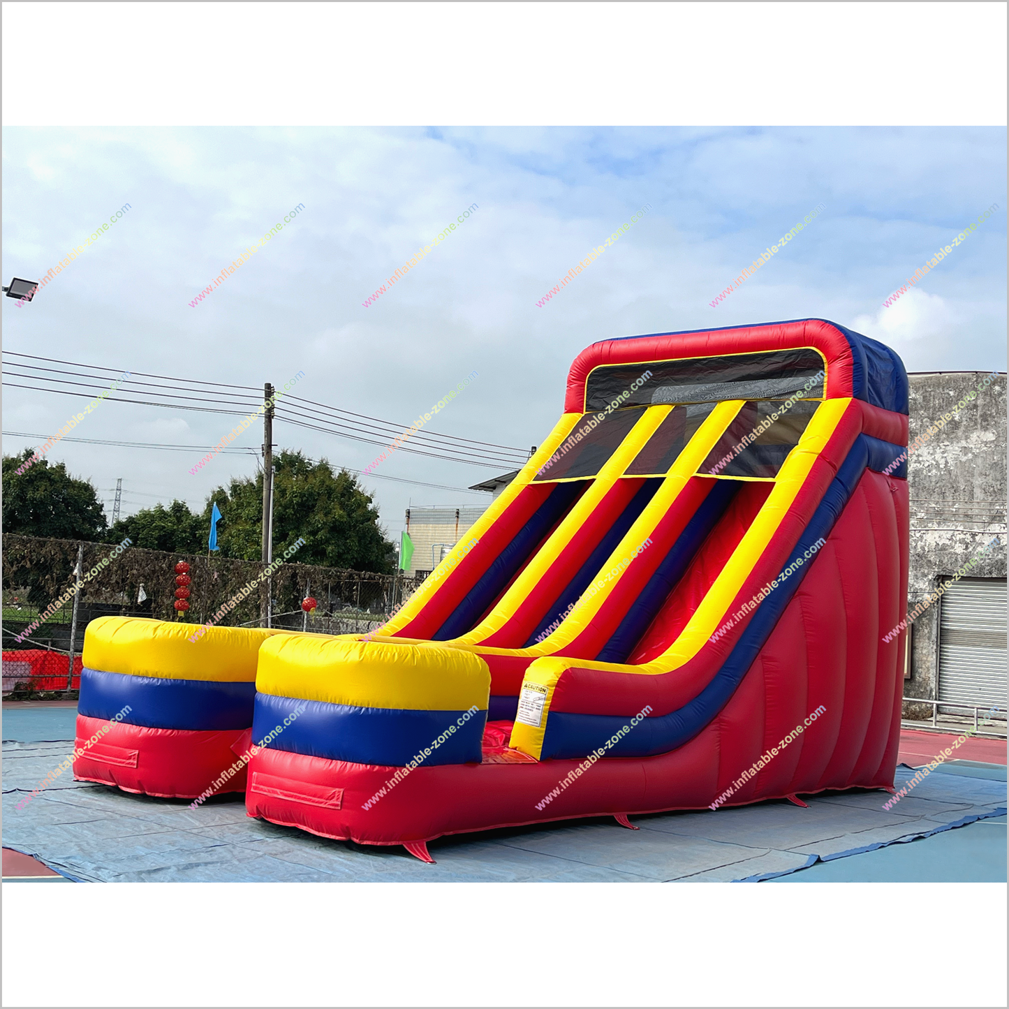 Double Lane Inflatable Slide Best Commercial Playground Equipment Big Inflatable Slides For Rent - Inflatable-Zone