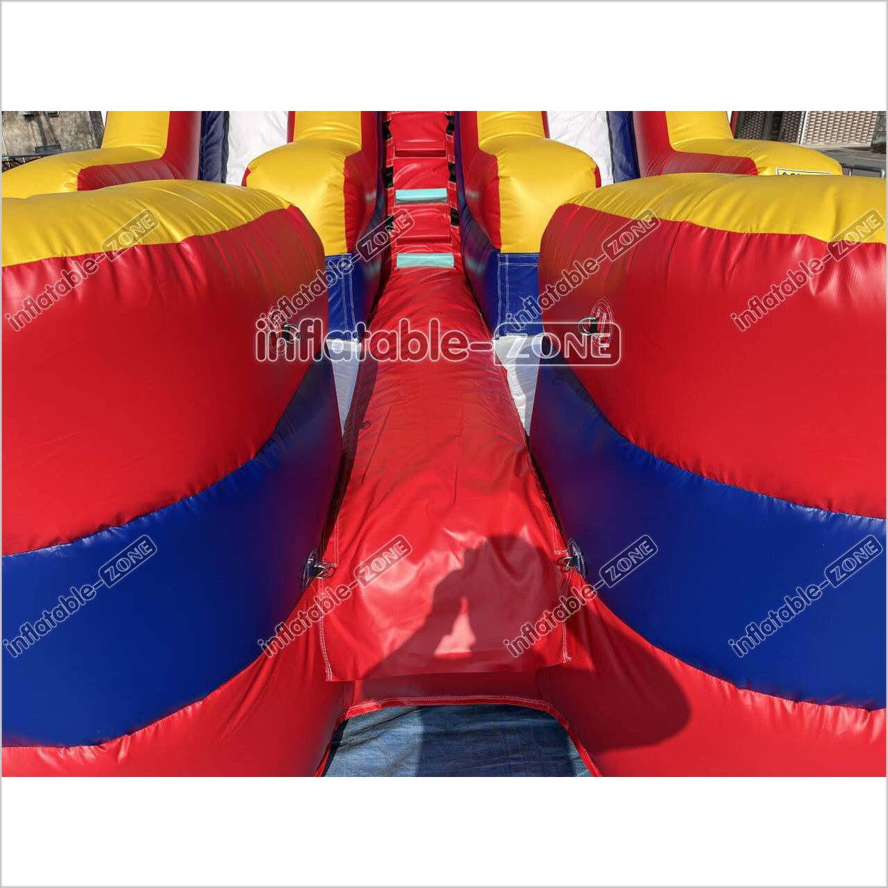 Dual Lane Inflatable Slide Fun Jolly Jumper Crazy Inflatable Big Slide For Party Inflatable Play Center - Inflatable-Zone