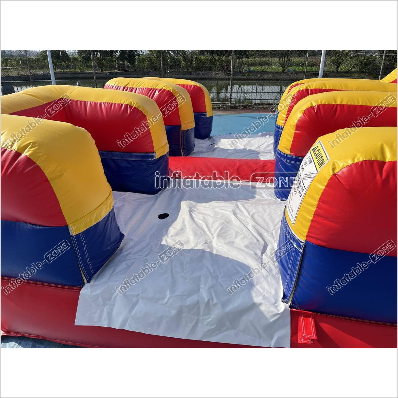Dual Lane Inflatable Slide Fun Jolly Jumper Crazy Inflatable Big Slide For Party Inflatable Play Center - Inflatable-Zone