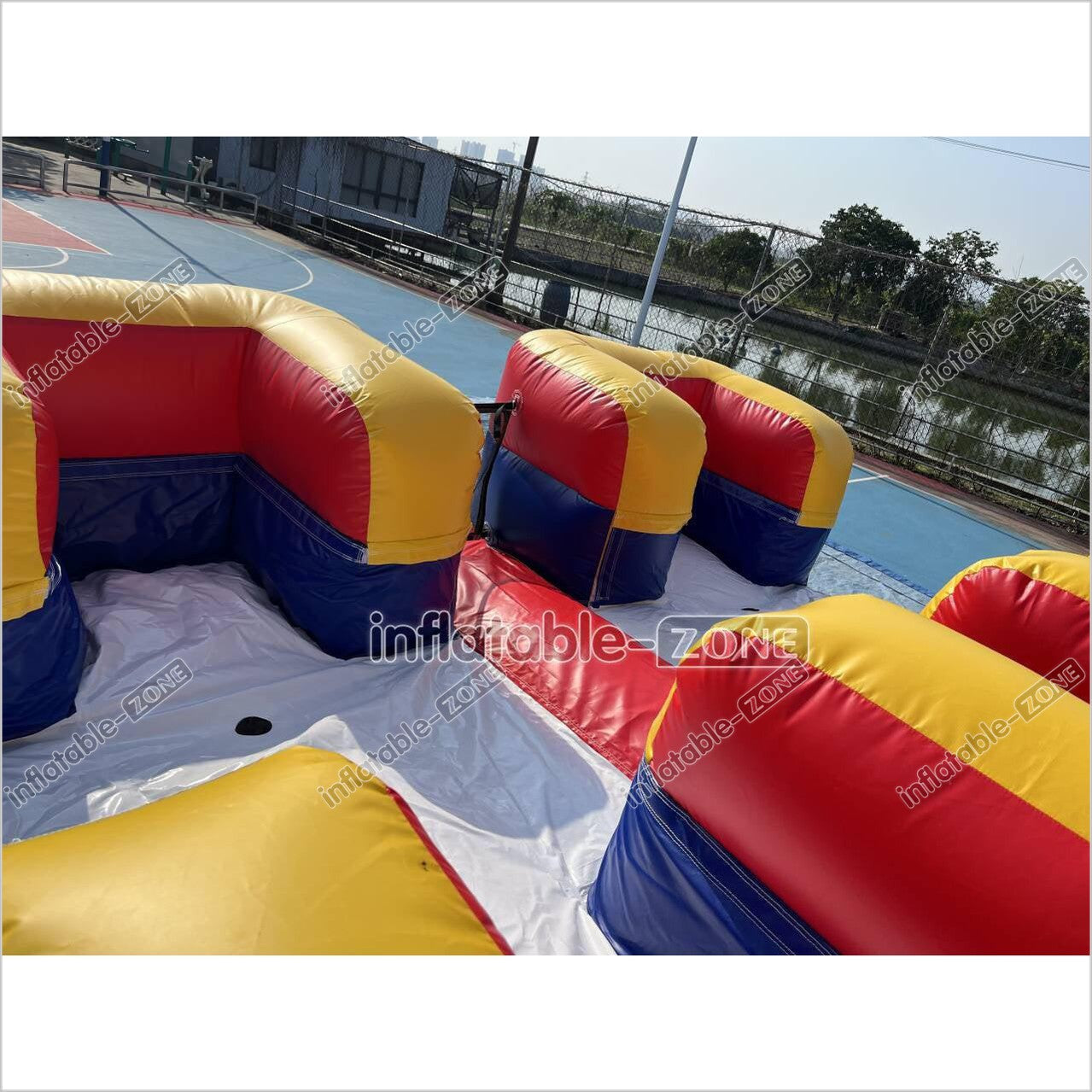 Dual Lane Inflatable Slide Fun Jolly Jumper Crazy Inflatable Big Slide For Party Inflatable Play Center - Inflatable-Zone