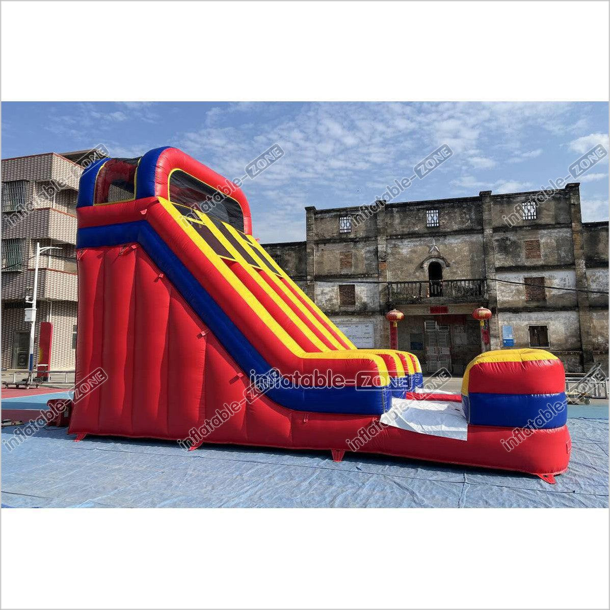 Dual Lane Inflatable Slide Fun Jolly Jumper Crazy Inflatable Big Slide For Party Inflatable Play Center - Inflatable-Zone