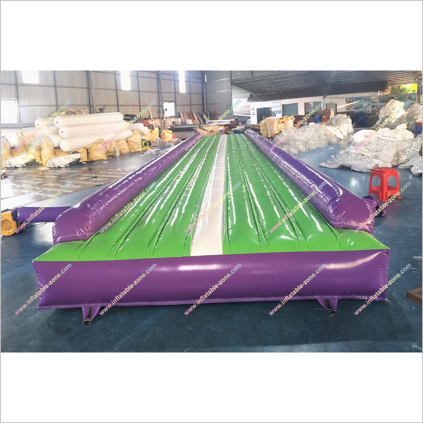 Durable Inflatable Gymnastics Air Mat Tumble Track Best Gym Equipment To Use Blow Up Tumbling Mat - Inflatable-Zone
