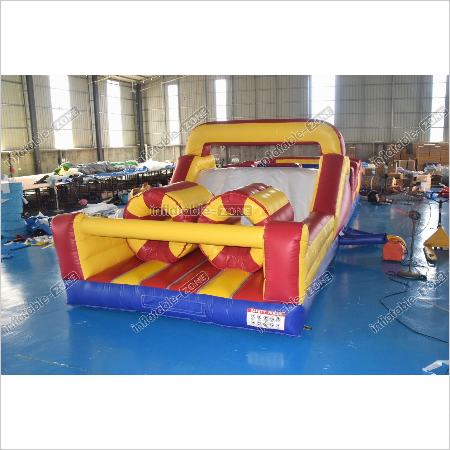Extreme Inflatable Obstacle Course Warrior Jump Inflatable Floating Obstacle Course For Sale - Inflatable-Zone