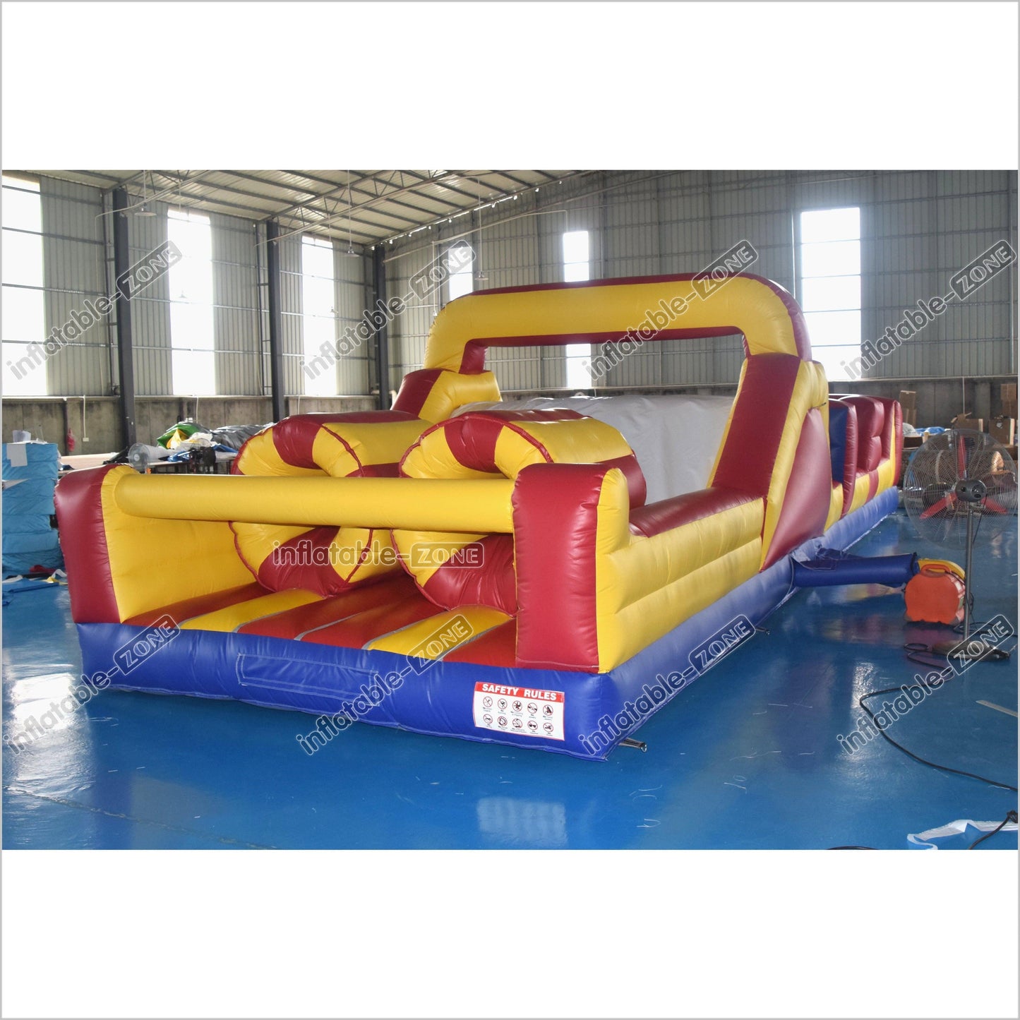 Extreme Inflatable Obstacle Course Warrior Jump Inflatable Floating Obstacle Course For Sale - Inflatable-Zone