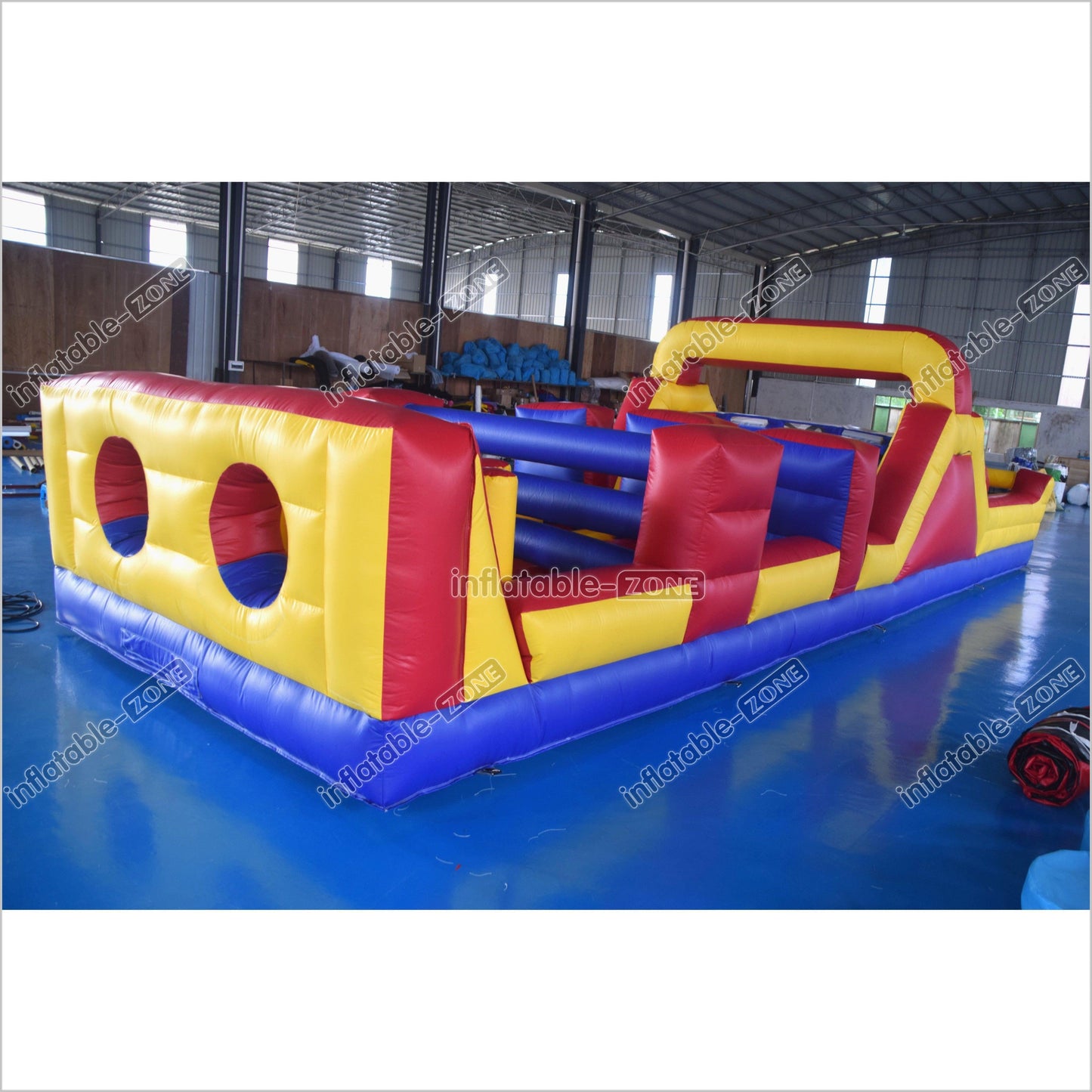 Extreme Inflatable Obstacle Course Warrior Jump Inflatable Floating Obstacle Course For Sale - Inflatable-Zone