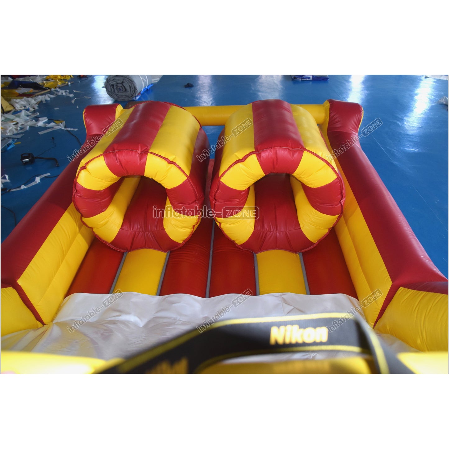 Extreme Inflatable Obstacle Course Warrior Jump Inflatable Floating Obstacle Course For Sale - Inflatable-Zone